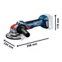 Bosch Professional Meuleuse angulaire sans fil GWX 18V-7 (06019H9102) - 18 V, système X-Lock pour changement rapide d'accessoires, compacte et légère, polyvalente