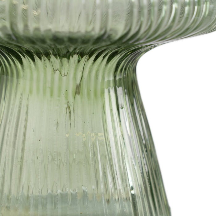 Figurine Décorative Vert Champignon 12,5 x 12,5 x 15 cm