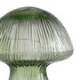 Figurine Décorative Vert Champignon 12,5 x 12,5 x 15 cm