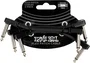 Ernie Ball Cable Flex Patch 3" Noir - Pack de 3