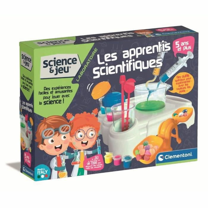 Clementoni Les apprentis scientifiques - Laboratoire de jeu d'expériences