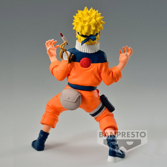 BANPRESTO - Figure Naruto Uzumaki Vibration Stars - Naruto Shippuden - Figurine de 14 cm