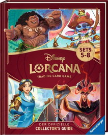 Disney Lorcana TCG livre Le Guide Officiel du Collectionneur : Sets 5-8 *ALLEMAND*