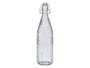 VIVALTO Bouteille Relief Flèches 1,1L Transparente