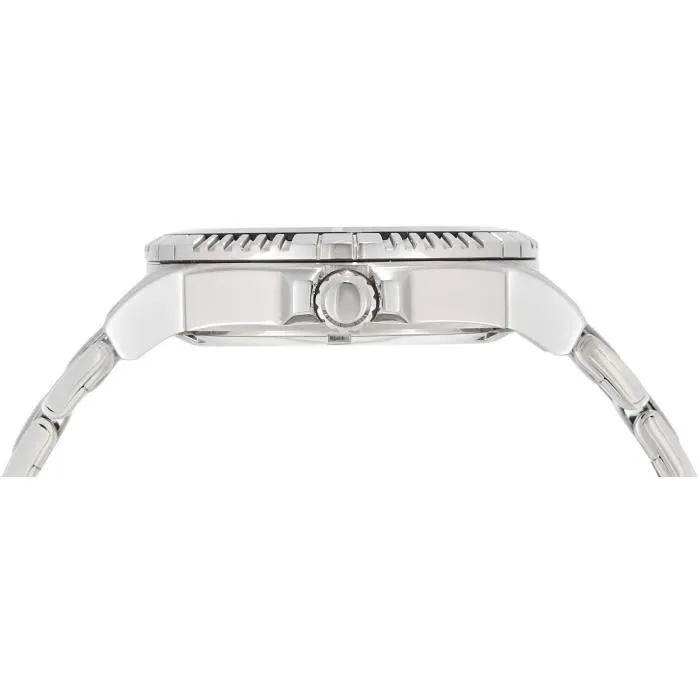 Casio BASIC Montre Homme en Acier Inoxydable Gris Noir - Mouvement Quartz - Verre Minéral - Étanchéité 20 ATM