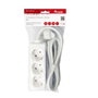 Equip Multiprise 3 Prises avec Interrupteur - Blanc, Câble 1,5 m, 3500 W, 16 A