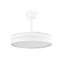 Micenas Ventilateur de plafond DC blanc avec 4 pales et LED 59W