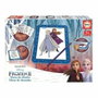 Educa Tablette de dessin Disney La Reine des Neiges lumineuse avec 25 modèles