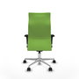 Piqueras Y Crespo Fauteuil Albacete Mécanisme Synchrone Tissu Pistache