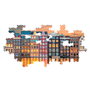 Clementoni Puzzle 1000 pièces pour adultes Bright Amsterdam 39838 - Dimensions assemblées : 98 x 33 cm