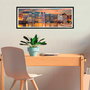 Clementoni Puzzle 1000 pièces pour adultes Bright Amsterdam 39838 - Dimensions assemblées : 98 x 33 cm