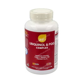Puro Omega Ubiquinol & PQQ Complex 60 perles - Complément alimentaire coenzyme Q10, PQQ, Omega-3