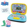 VTech Ordinateur d'apprentissage Peppa Pig avec 5 modes de jeu, nombreuses activités, 2 piles AA incluses, dimensions 5,6x23,7x15,8 cm, en espagnol