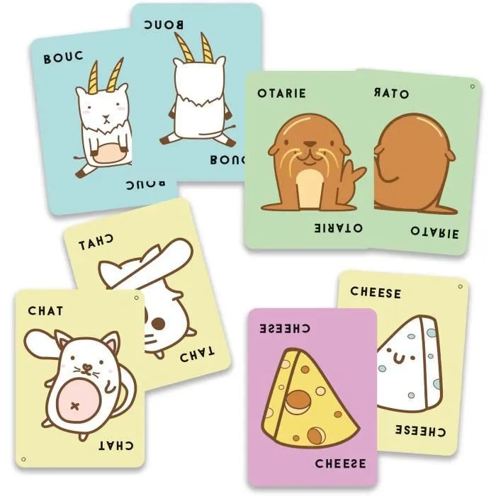 Blue Orange Jeu de société Taco Verso Bouc Cheese Pizza - Jeu d'ambiance et de rapidité - 2 à 8 joueurs - À partir de 8 ans - Durée de partie 10 min Blue Orange Jeu de société Taco Verso Bouc Cheese Pizza - Jeu d'ambiance et de rapidité - 2 à 8 joueurs - À partir de 8 ans - Durée de partie 10 min