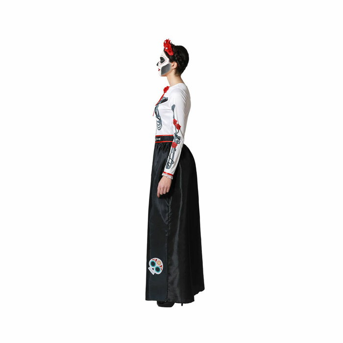 BigBuy Carnival Déguisement Squelette Mexicain Catrina Femme M-L