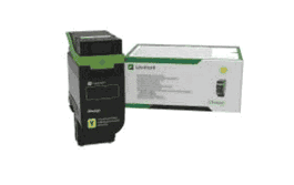 Lexmark 75M2XY0 Toner jaune pour imprimante - Cartouche de toner couleur