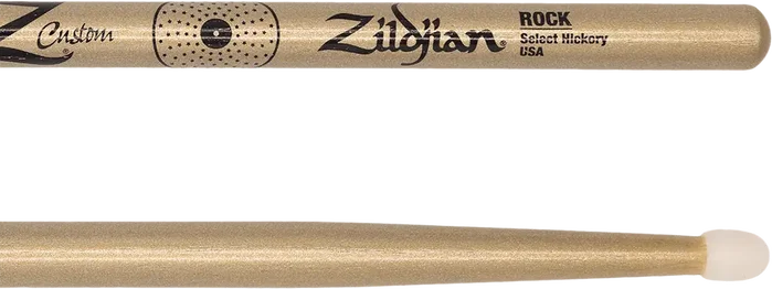 Zildjian Baquetas Z Custom Le Rock Nylon Gold Chroma - Édition Limitée