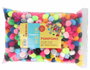 Innspiro MAXI PACK Pompons à enfiler couleurs assorties 25mm 600u.