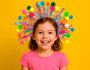 Innspiro MAXI PACK Pompons à enfiler couleurs assorties 25mm 600u.