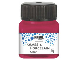 Kreul Peinture Verre et Porcelaine Glass&Porcelain Bordeaux 20ml