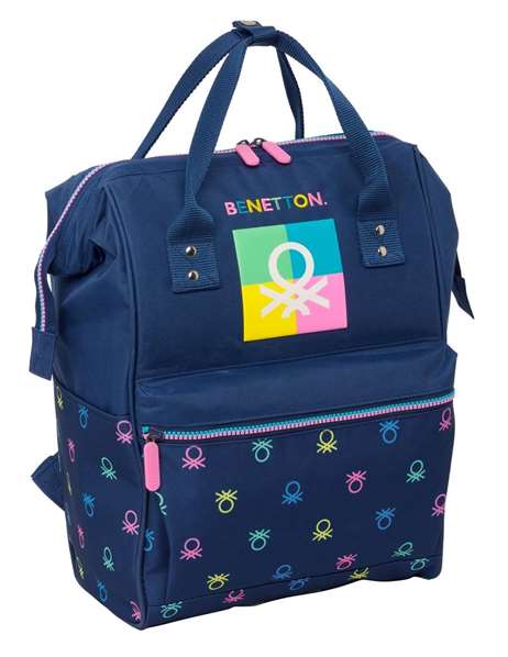 Benetton Sac à dos Cool pour ordinateur portable 13 pouces (27 x 40 x 19 cm) Benetton Sac à dos Cool pour ordinateur portable 13 pouces (27 x 40 x 19 cm)
