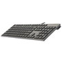 Clavier A4 Tech KV-300H QWERTY Noir Gris Monochrome Noir/Gris