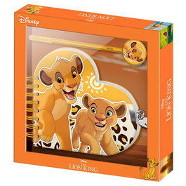 Karactermania Ensemble de Bijoux + Stylo Le Roi Lion par Disney - Taille 24x23x2.5cm