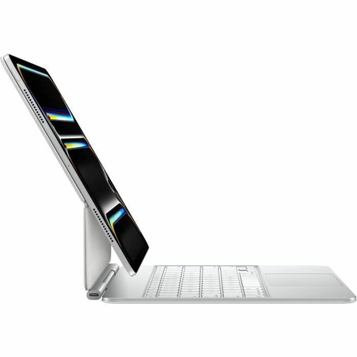 Apple Magic Keyboard pour iPad Pro 13 pouces (M4) - Blanc Apple Magic Keyboard pour iPad Pro 13 pouces (M4) - Blanc