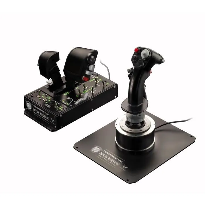Thrustmaster 2960720 Manette de vol HOTAS Warthog pour simulateurs de vol - Noir