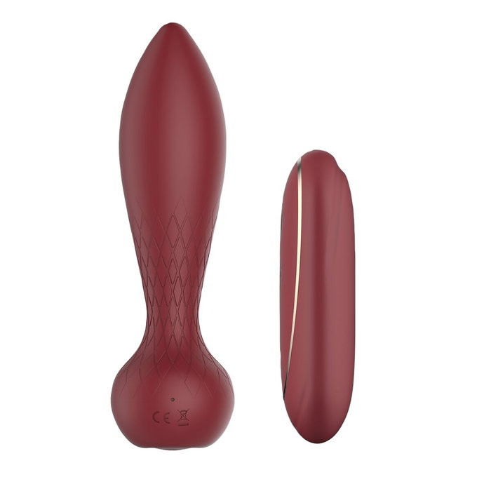 Vibromasseur anal Dream Toys Romance Romy Rouge