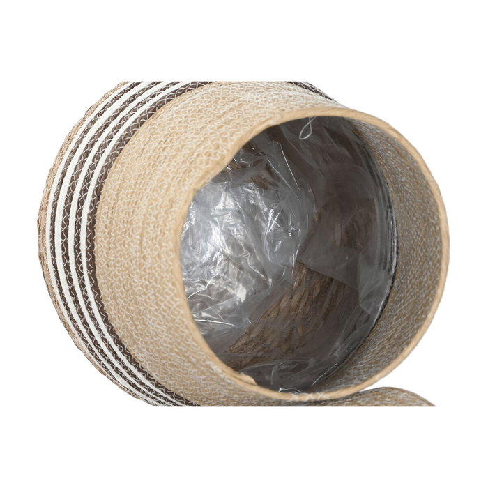 Home ESPRIT Cache-pot ESPRIT Marron Bicolore Fibre Urbaine (3 Pièces) Home ESPRIT Cache-pot ESPRIT Marron Bicolore Fibre Urbaine (3 Pièces)