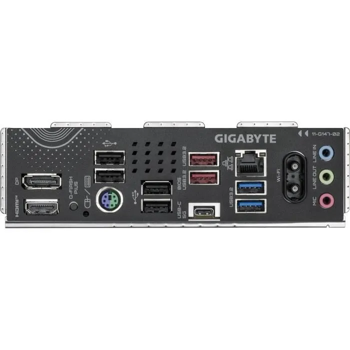 Gigabyte Carte Mère B850 EAGLE WIFI6E AM5 - Wi-Fi 6E, DDR5 8200MHz, USB 3.2 Gen 2 pour AMD Ryzen 7000/8000/9000