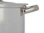 Kinvara Casserole en aluminium 20 cm 3 L argentée compatible gaz, four et lave-vaisselle (Set de 10)