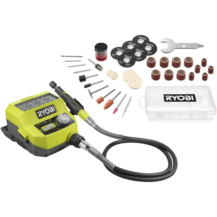 Ryobi Mini-outil 18V ONE+ RRTS18-0A35 - Gravure et ponçage Ryobi Mini-outil 18V ONE+ RRTS18-0A35 - Gravure et ponçage