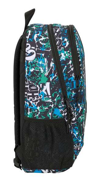 Safta Go Mochila à roulettes Graffiti 32x44x16 cm cartable enfant Safta Go Mochila à roulettes Graffiti 32x44x16 cm cartable enfant