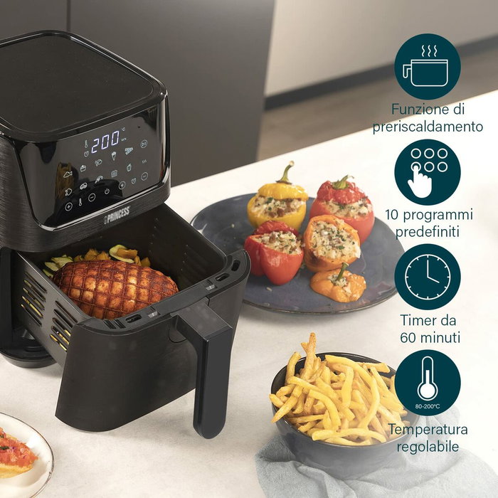 Friteuse à Air Princess 01.182031.01.001 Noir 3,5 L