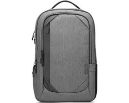 Lenovo Business Casual Sac à Dos 17 Pouces, 24L, Polyester Résistant à l'Eau, Gris Charbon, pour Professionnels, Compartiment Ordinateur 17,3 Pouces, 840g