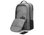 Lenovo Business Casual Sac à Dos 17 Pouces, 24L, Polyester Résistant à l'Eau, Gris Charbon, pour Professionnels, Compartiment Ordinateur 17,3 Pouces, 840g