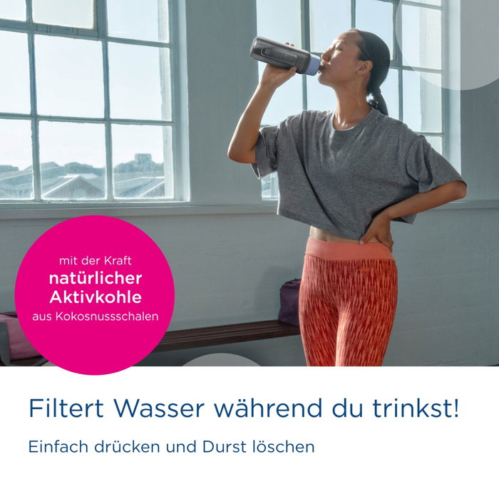 Brita Gourde filtrante Active 0,6l + 2 microdiscs Brita Gourde filtrante Active 0,6l + 2 microdiscs