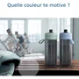 Brita 1052248 - Gourde filtrante active 0,6 litre avec 2 microdiscs inclus - Réduit chlore et impuretés - Capacité 60L par filtre - Lavable au lave-vaisselle