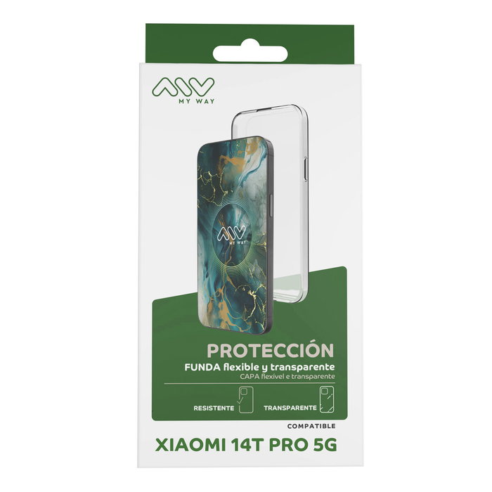 Protection pour téléphone portable Myway Xiaomi 14T Pro 5G Protection pour téléphone portable Myway Xiaomi 14T Pro 5G