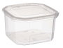 LEKNES Boîte de conservation rectangulaire 750 ml Plastique transparent 12.8x7.5x13.5 cm Hermétique Micro-ondes (Set de 24)