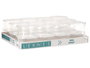 LEKNES Boîte de conservation rectangulaire 750 ml Plastique transparent 12.8x7.5x13.5 cm Hermétique Micro-ondes (Set de 24)