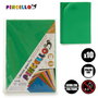 Pincello Lot de 10 Feuilles de Mousse EVA Olive 20x30 cm (Set de 24)