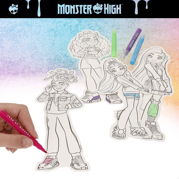 Kit de Dessin Monster High (6 Unités)