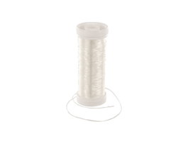 Innspiro Fil de nylon élastique transparent 0,50mm 20m
