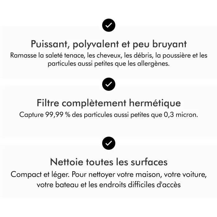 Dyson Car+Boat Aspirateur à Main 115 AW