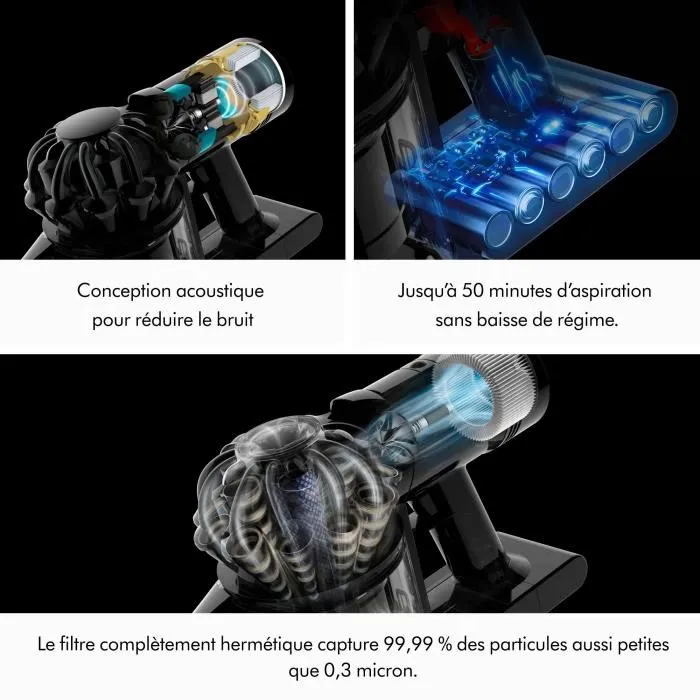 Dyson Car+Boat Aspirateur à Main 115 AW