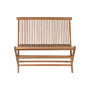 Banc Home ESPRIT Marron Naturel 100 x 45 x 90 cm