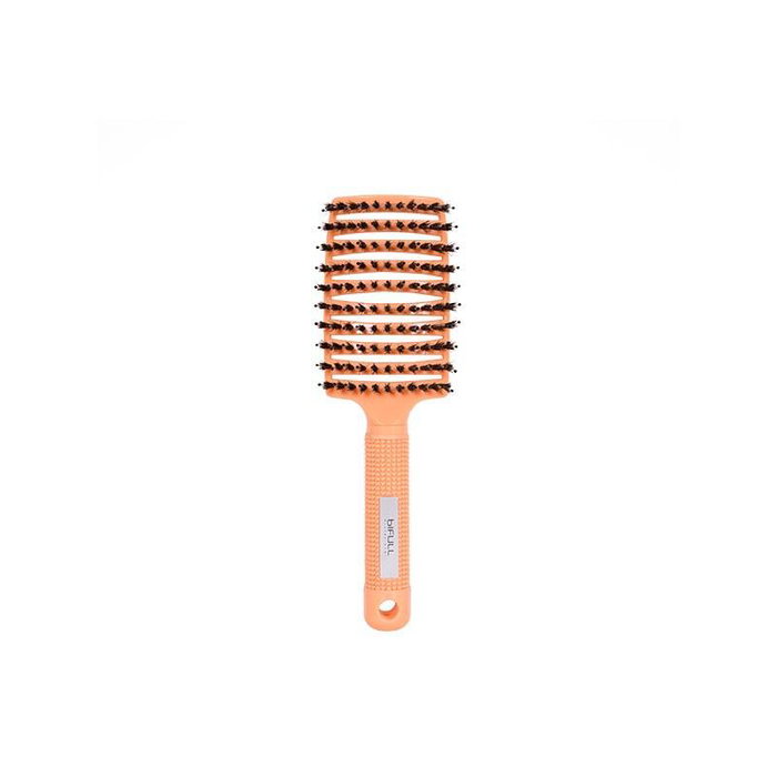 BIFULL Total Brush Cepillo pour Cheveux, Corps et Animaux avec Poils en Soie de Sanglier et Nylon, Cadre en OS BIFULL Total Brush Cepillo pour Cheveux, Corps et Animaux avec Poils en Soie de Sanglier et Nylon, Cadre en OS